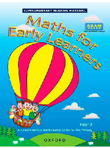 NP: MATHS FOR EARLY LEARNERS YEAR 3