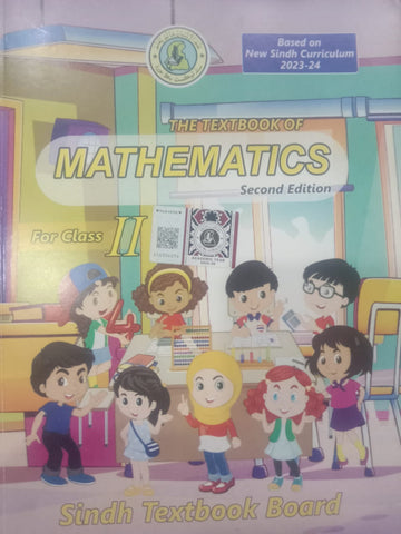 MATHAMETHICS BOOK CLASS 2 SINDH TEXT BOOK BOARD JAMSHORO( STBB )