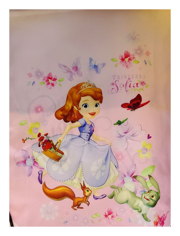 Princess Sofia Drawstring Bag – Girls Cartoon School Bag