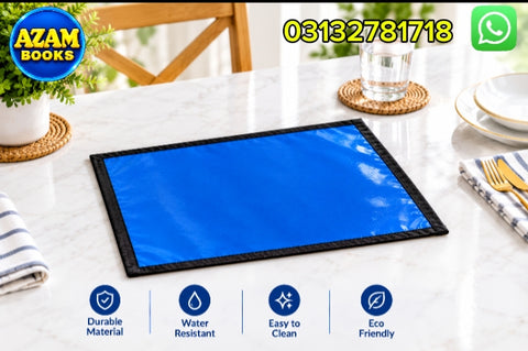 Royal Blue Kids Table Mat | AZAM BOOKS